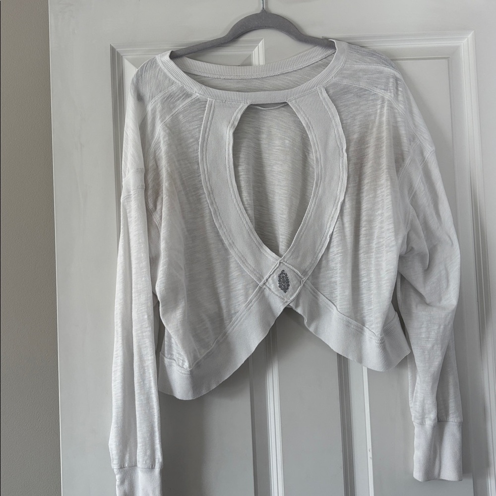Free people FP movement my time layer open back crop top - Picture 4 of 5